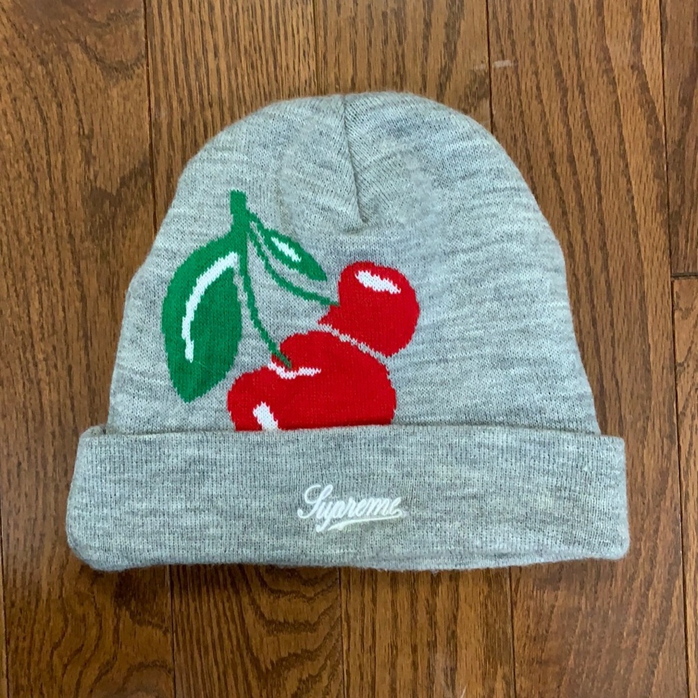 Supreme Cherry Knit Beanie